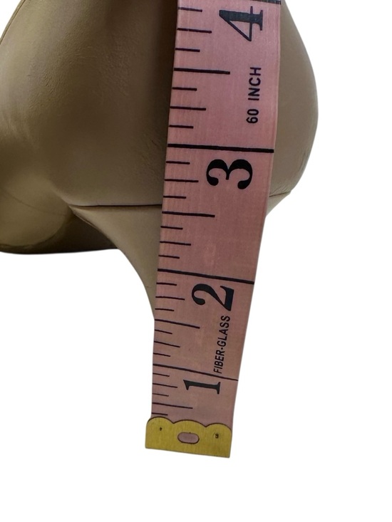 Naturalizer Everly Pump Taupe Leather Pointed-Toe Mid-Heel Size 7.5 - Picture 10 of 11